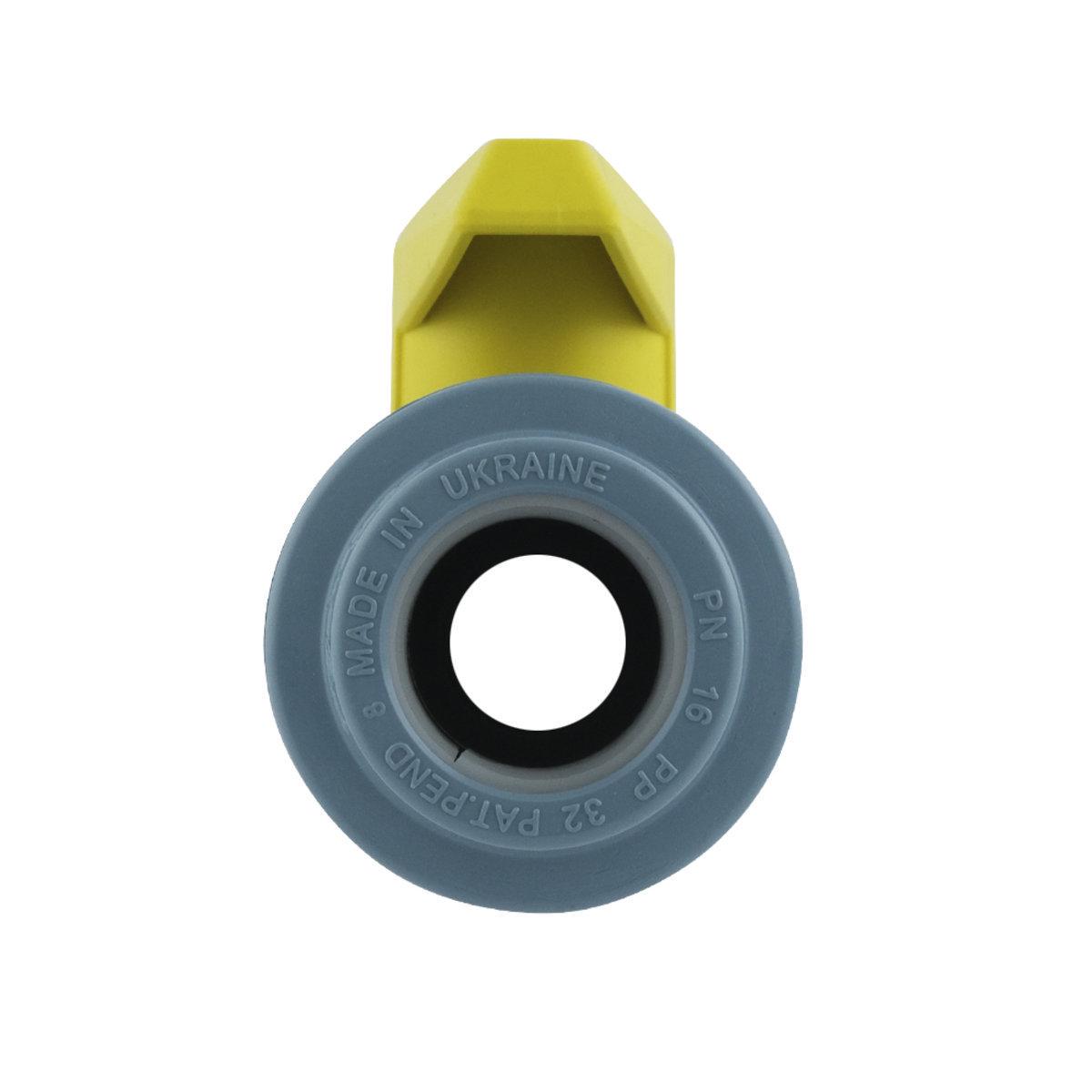 Кран кульовий SantehPlast ПНД 32 мм 1" (83936) - фото 3 Кран кульовий SantehPlast ПНД 32 мм 1" (83936) - фото 3