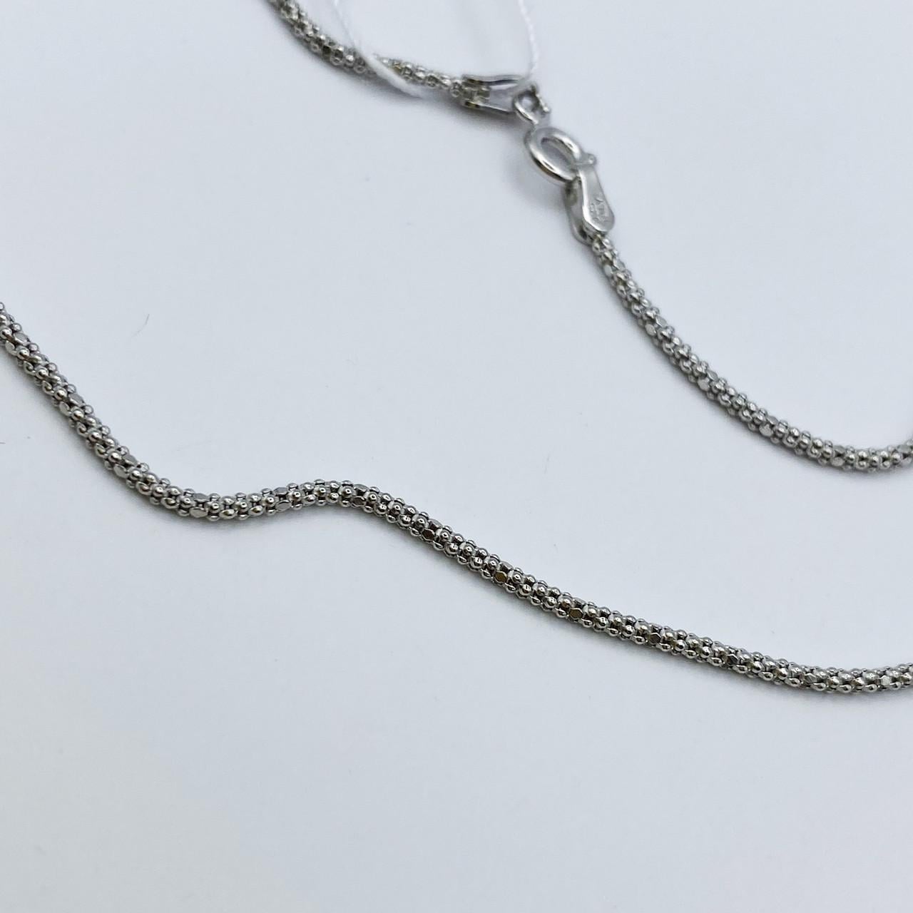 Цепочка серебряная Снейк 45 см 2,55 г