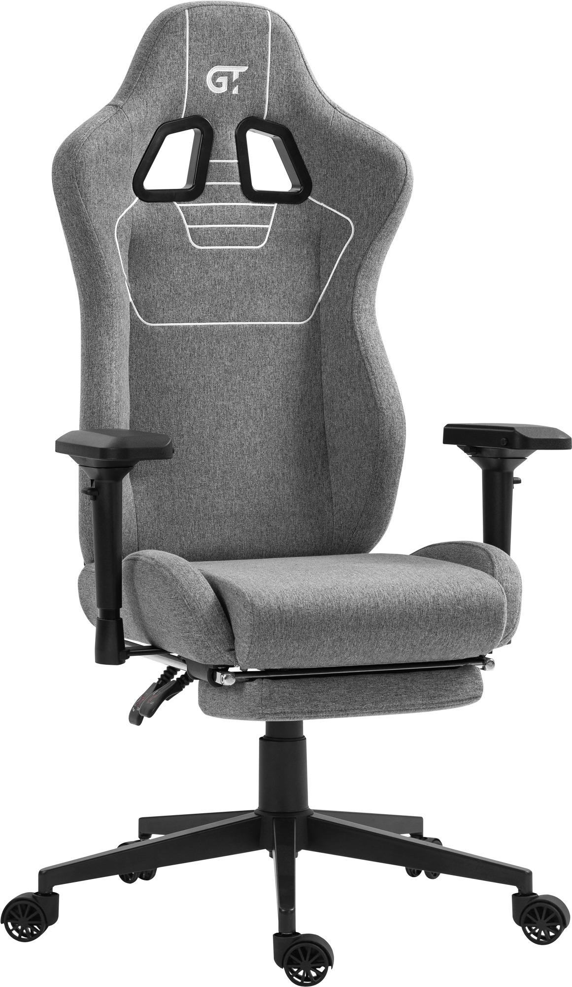 Крісло геймерське GT Racer X-2305 Fabric Grey - фото 4