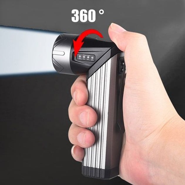 Ліхтарик світлодіодний 508-OSL + COB портативний поворотний USB магнітний (23678374) - фото 16 Ліхтарик світлодіодний 508-OSL + COB портативний поворотний USB магнітний (23678374) - фото 16