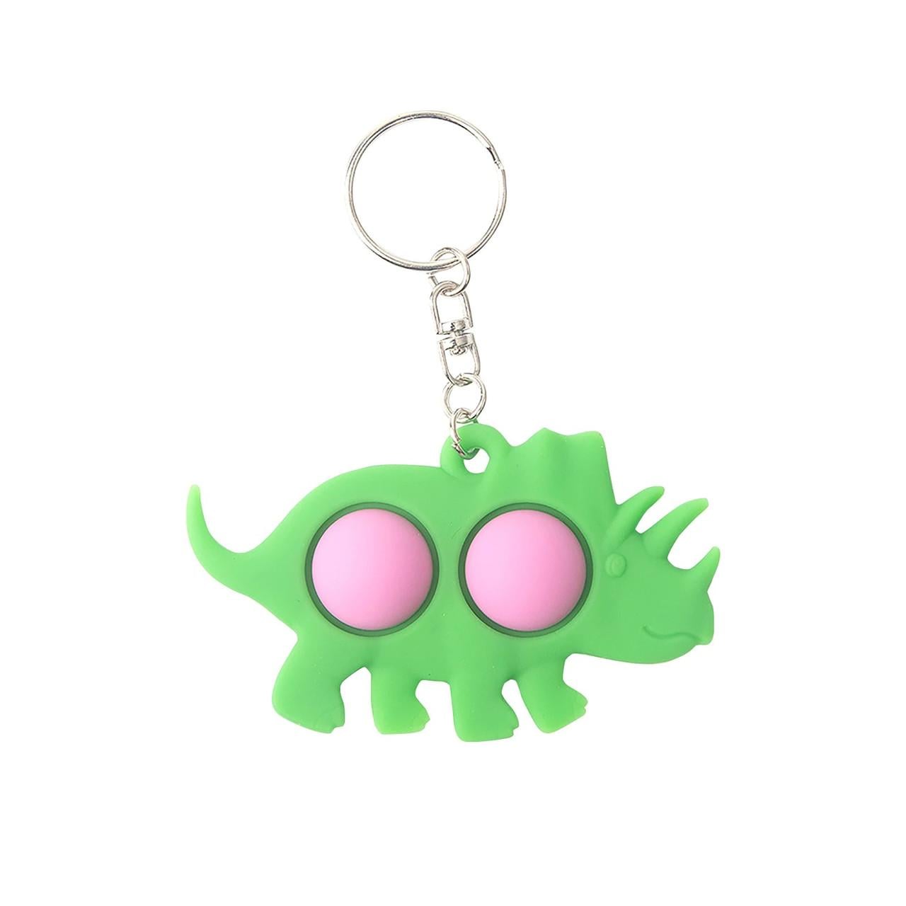 Сенсорная игрушка Simple Dimple Pop It Динозавр Розовый