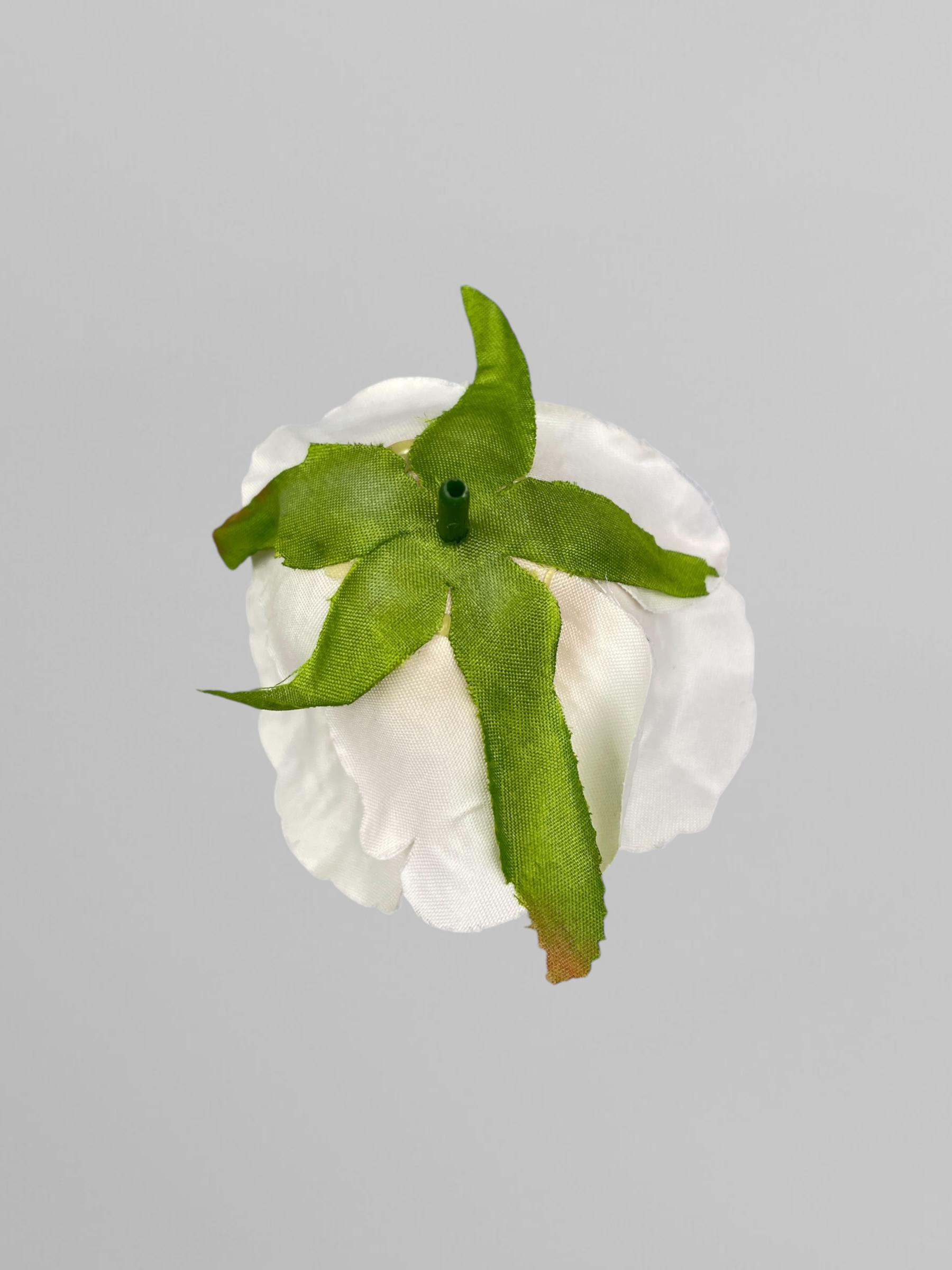 Искусственная головка розы сатиновая 10 см Кремовый (К02055) - фото 4 Искусственная головка розы сатиновая 10 см Кремовый (К02055) - фото 4