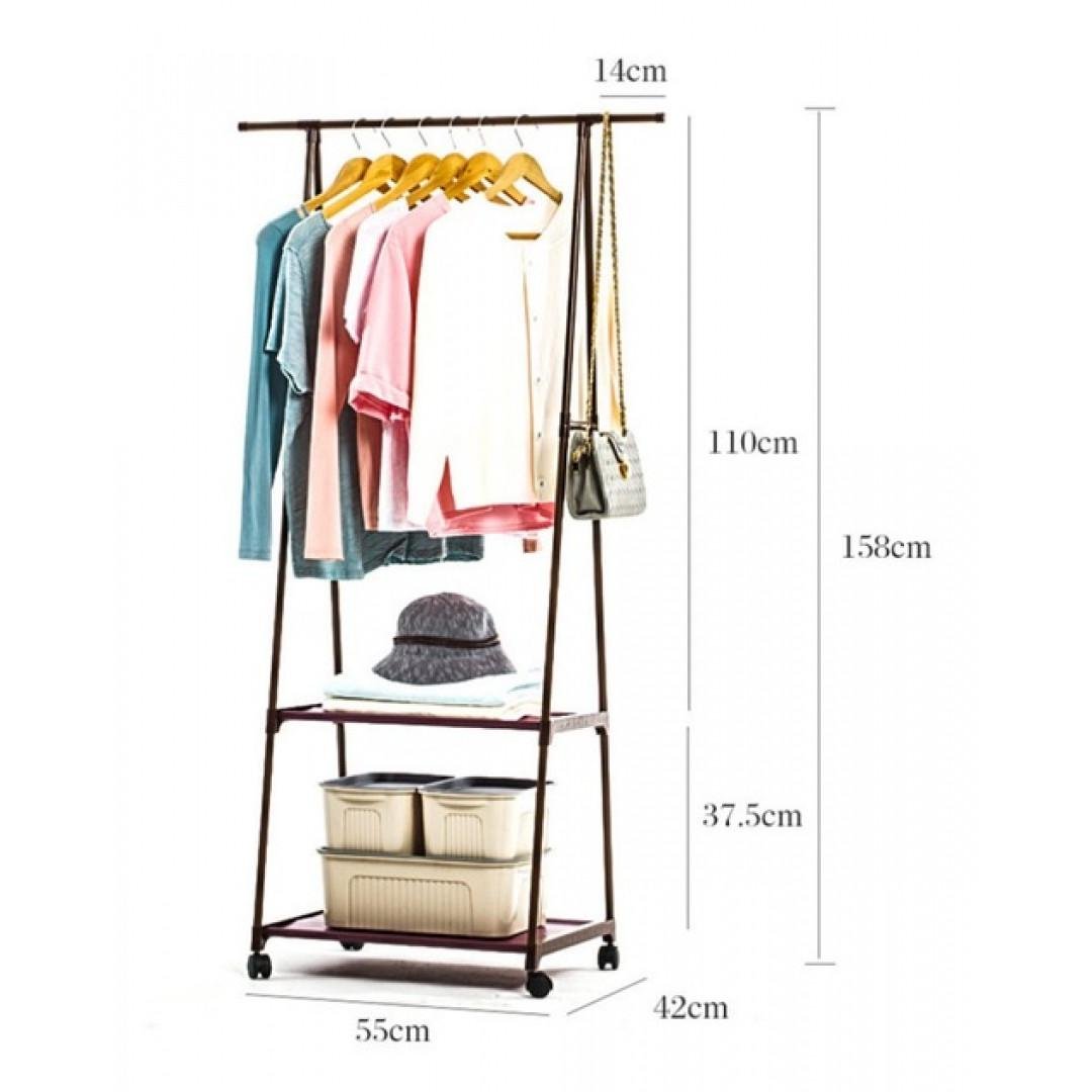 Вішалка пересувна для одягу Coat Rack - фото 3 Вішалка пересувна для одягу Coat Rack - фото 3