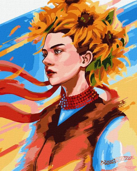 Картина по номерам Идейка Непокоренная красота 40х50 см в термопакете (КНО4856-mt)