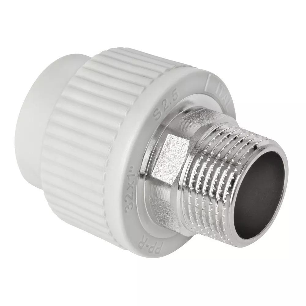 Муфта ITAL SQ-1045665 PPR пайка-наружная 32x1" (162919) Муфта ITAL SQ-1045665 PPR пайка-наружная 32x1" (162919)