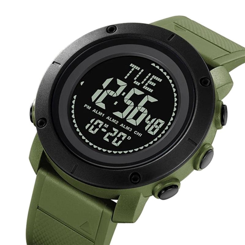 Часы наручные мужские Skmei 2095AG ARMY Green (tf6055) - фото 2