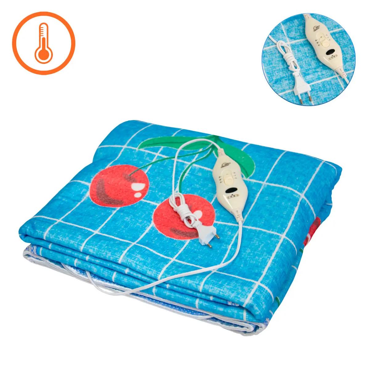 Простынь электрическая Electric Blanket Вишня 150х180 см (8043) - фото 2