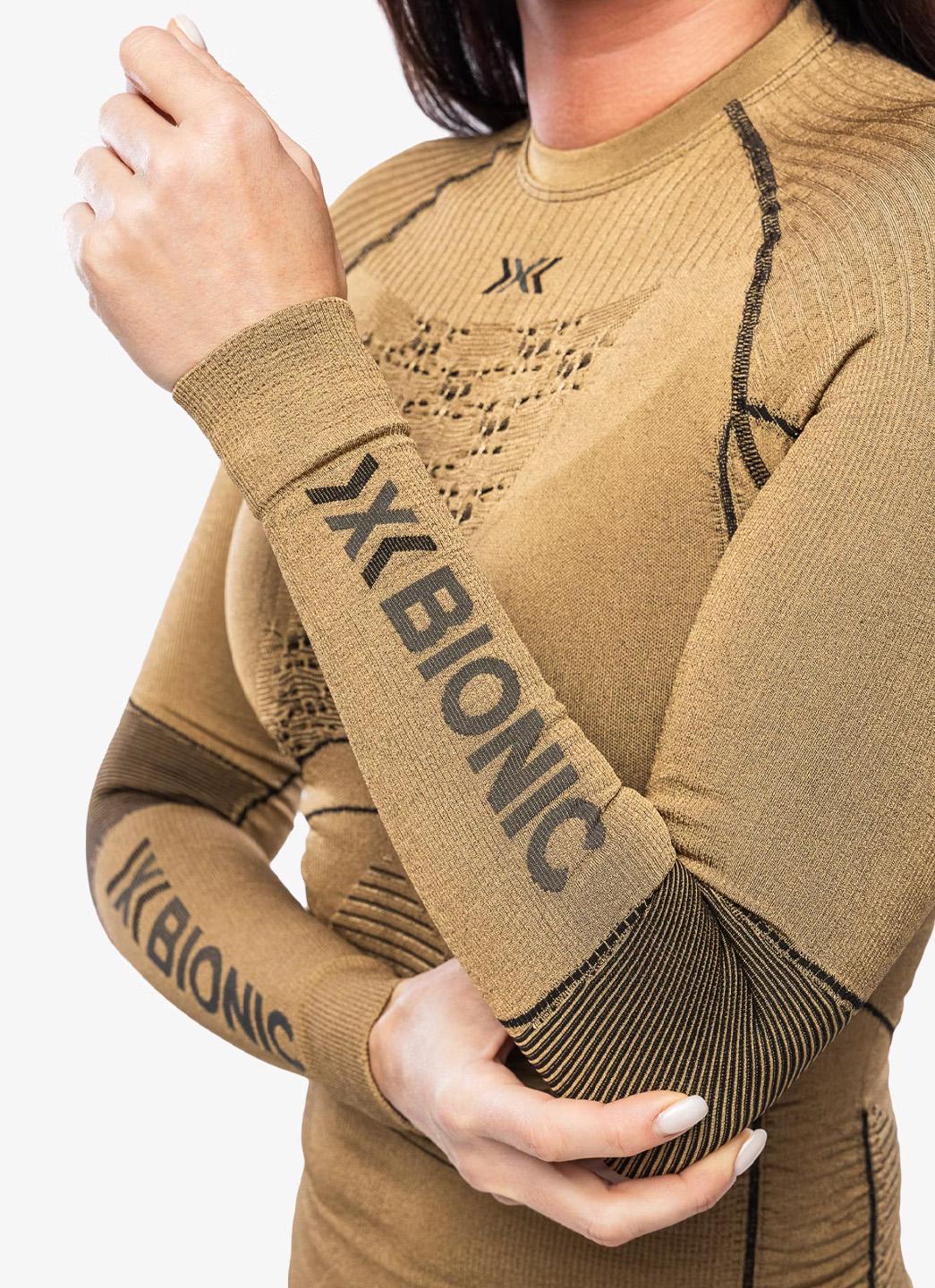 Комплект термобелья женский X-Bionic Radiactor 4.0 Set RA-WTXXW19W+RA-WP05W19W-S001 M Gold/Black - фото 5 Комплект термобелья женский X-Bionic Radiactor 4.0 Set RA-WTXXW19W+RA-WP05W19W-S001 M Gold/Black - фото 5