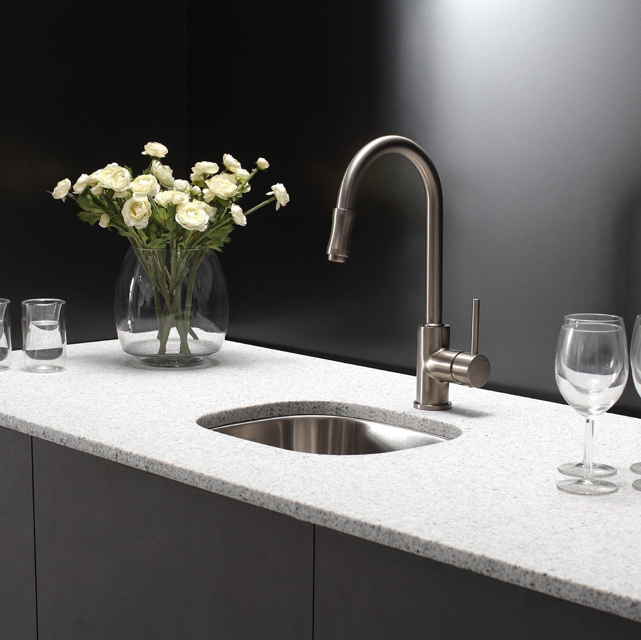 Мойка кухонная Kraus KBU16 Серебристый (128573) - фото 4 Мойка кухонная Kraus KBU16 Серебристый (128573) - фото 4