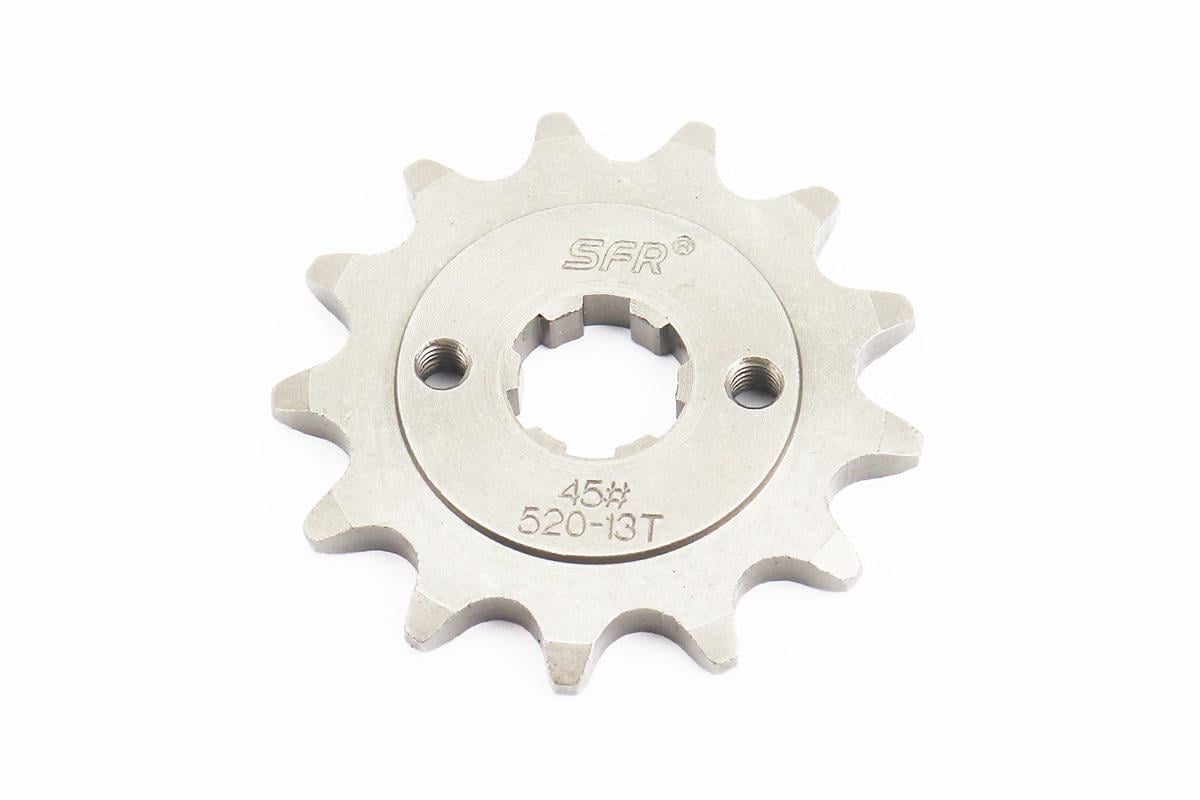 Зірка передня до мотоцикла Viper-125-150J Loncin LX250GY-3 Scrambler 250 до двигунів CG/CB під шліц 5 мм крок 520H 13 зубів (999866)