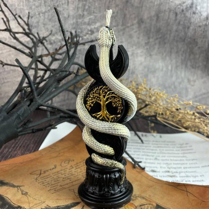 Свічка воскова Змія і Дерево життя (1494) - фото 4 Свічка воскова Змія і Дерево життя (1494) - фото 4