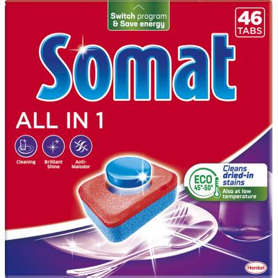 Таблетки Somat All in 1 для посудомийних машин 46 шт. (9000101577228)