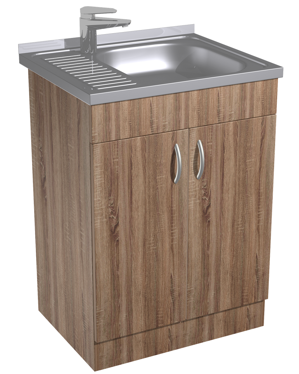 Тумба під мийку AVT на кухню без мийки 80х50 см Дуб сонома трюфель (avt-ТМТ-80) Тумба під мийку AVT на кухню без мийки 80х50 см Дуб сонома трюфель (avt-ТМТ-80)