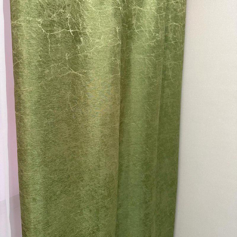 Штори Лорен жаккардові 1,5х2,7 м 2 шт. Салатовий - фото 3 Штори Лорен жаккардові 1,5х2,7 м 2 шт. Салатовий - фото 3