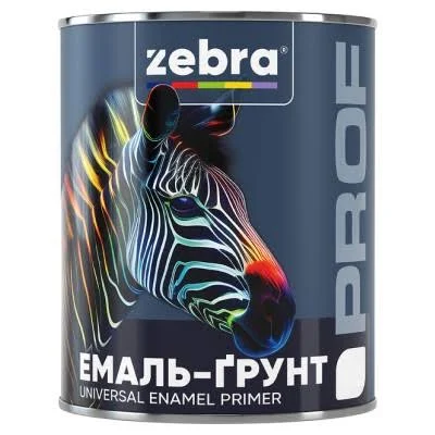 Грунт-емаль ZEBRA 2,5 кг 038P Темно-зелений