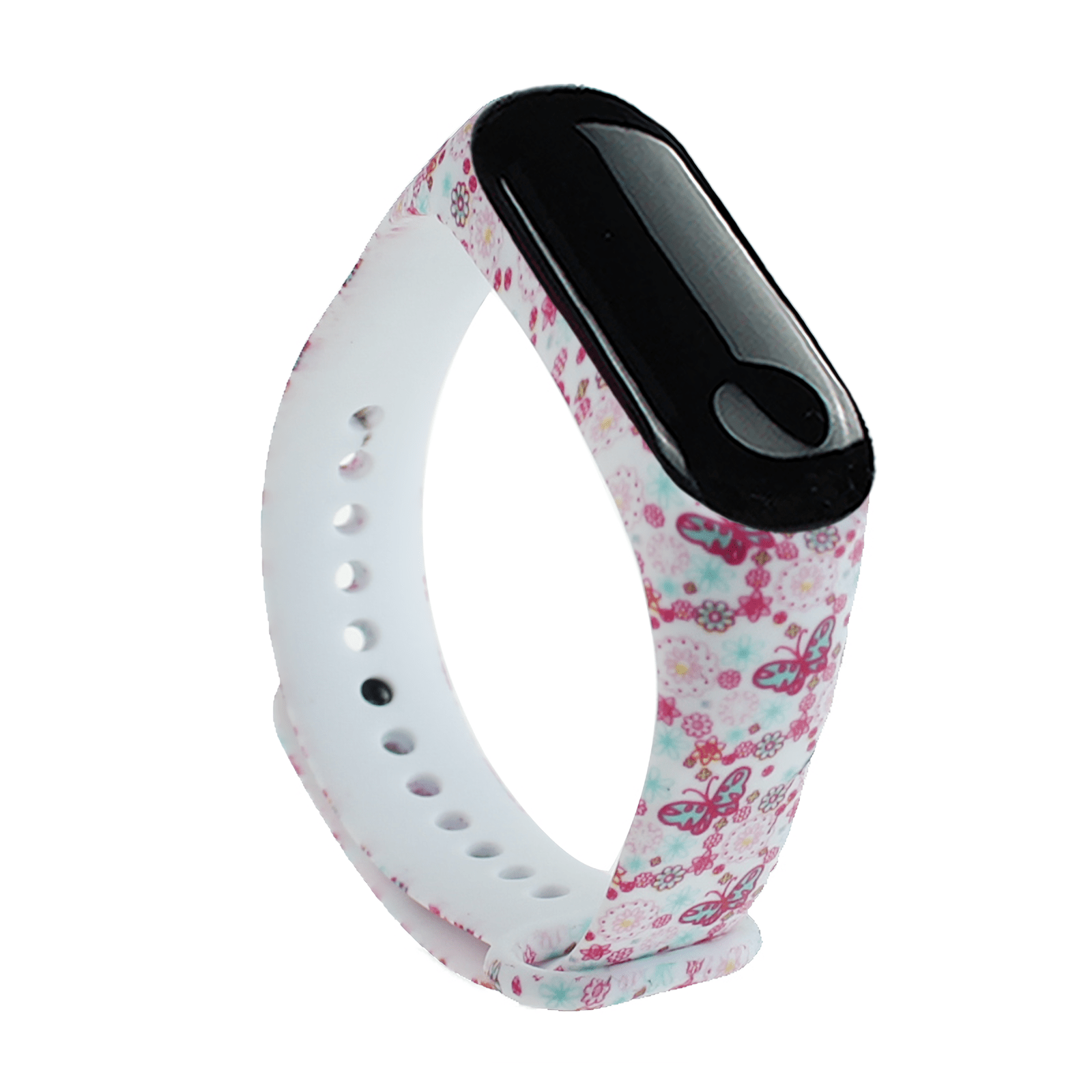 ᐉ Ремешок MRK для фитнес браслета Xiaomi Mi Band 4/3 силиконовый Pink ...