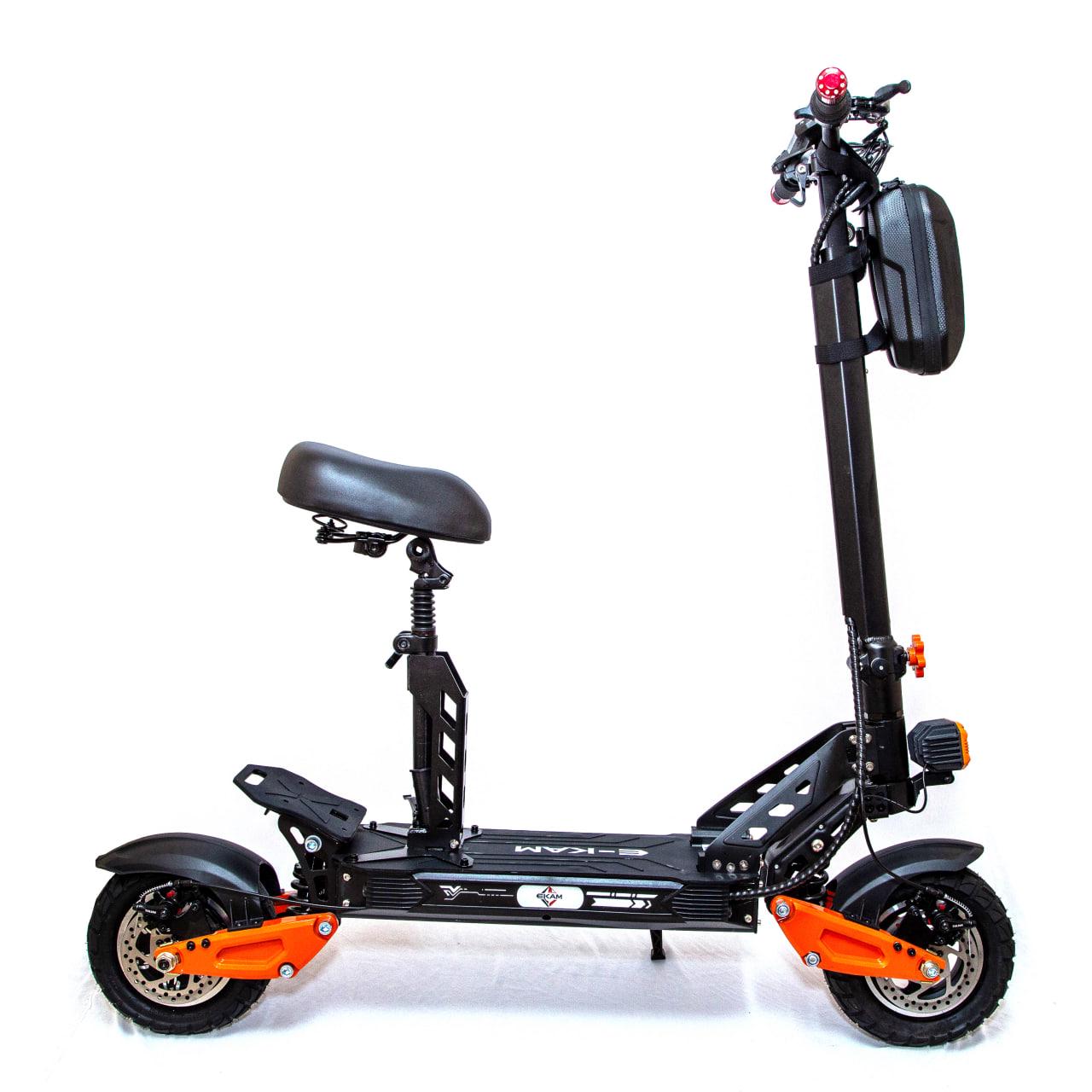 Электросамокат E-Kam Kugoo Kirin G2 MAX 2025 2000 Вт 20 А/ч 48 В Черный (28593353)