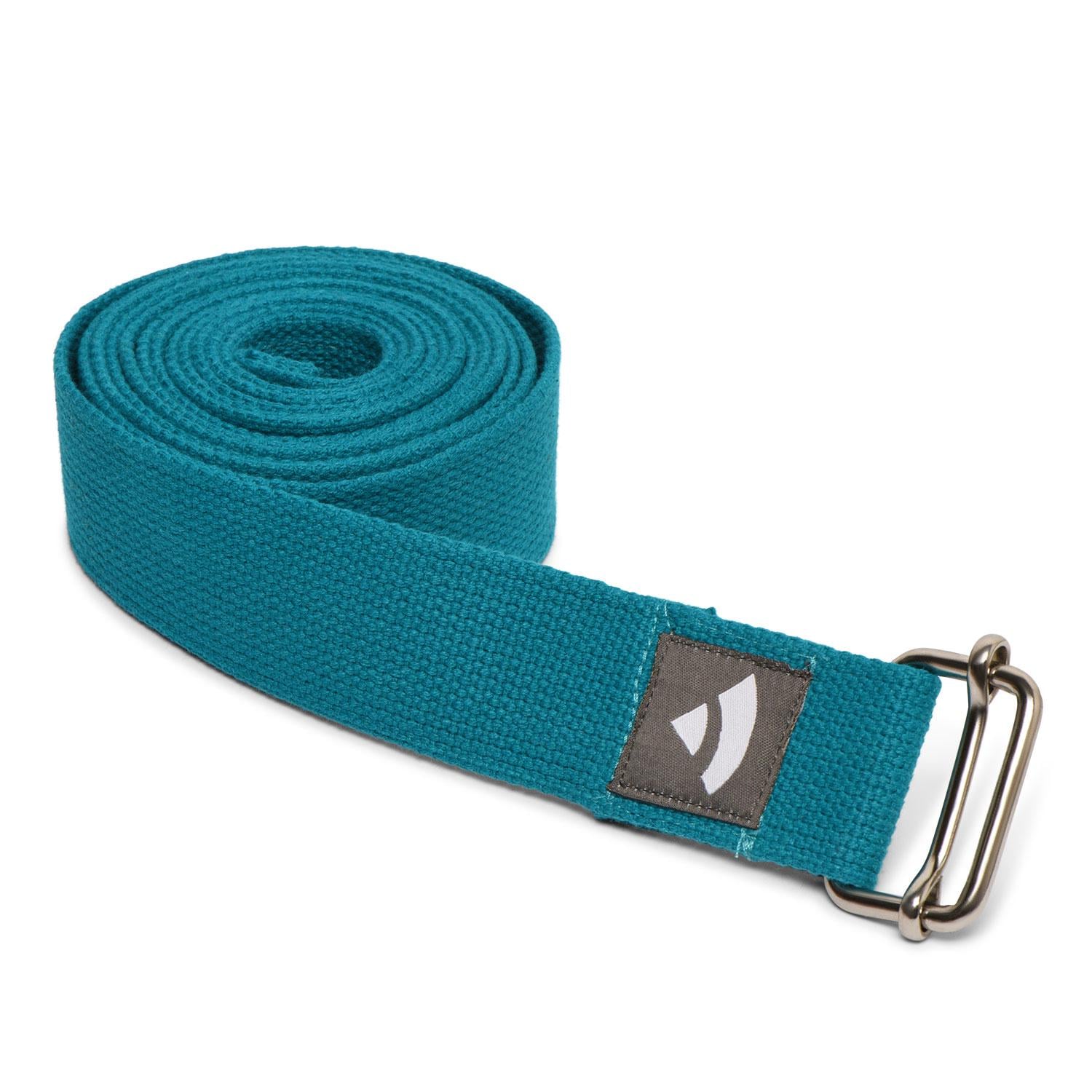 Ремень для йоги Bodhi Asana Belt 250х3,8 см Бирюзовый (2416)