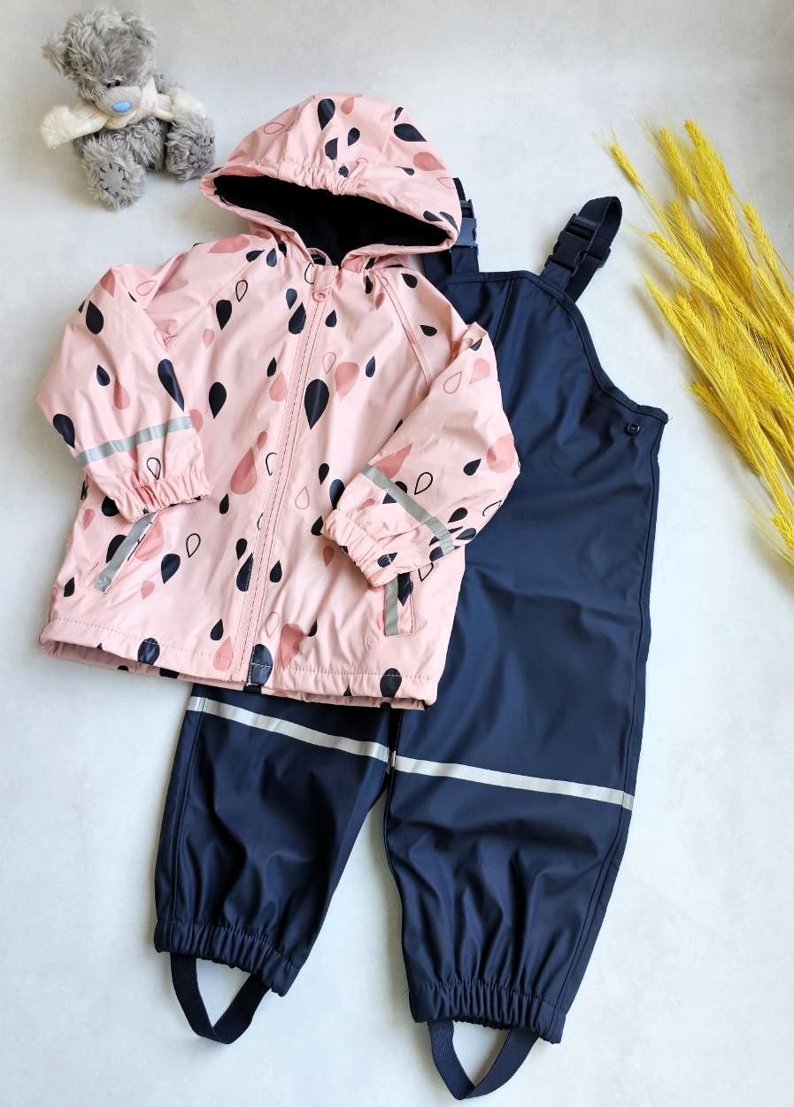 Комплект для дівчинки Lupilu від дощу флісовий 110-116 см (19207871)