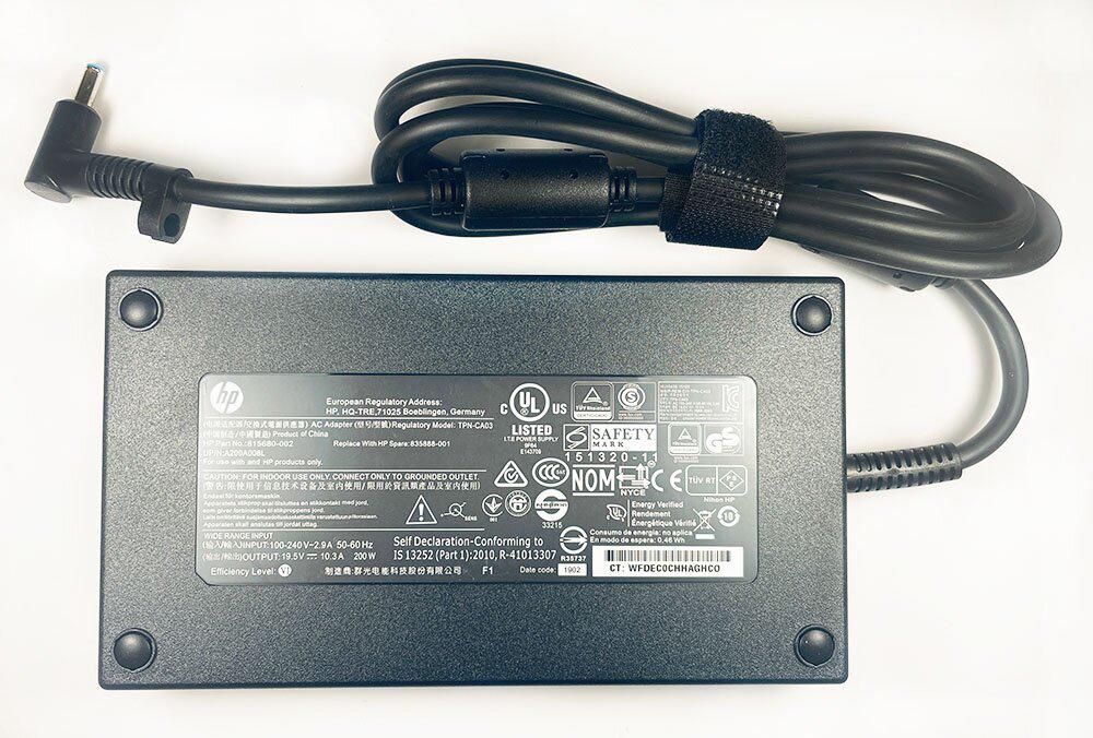 Блок питания для ноутбука HP Omen 200W 19.5V 10.3A 4.5x3.0 мм тонкий коннектор (03056)
