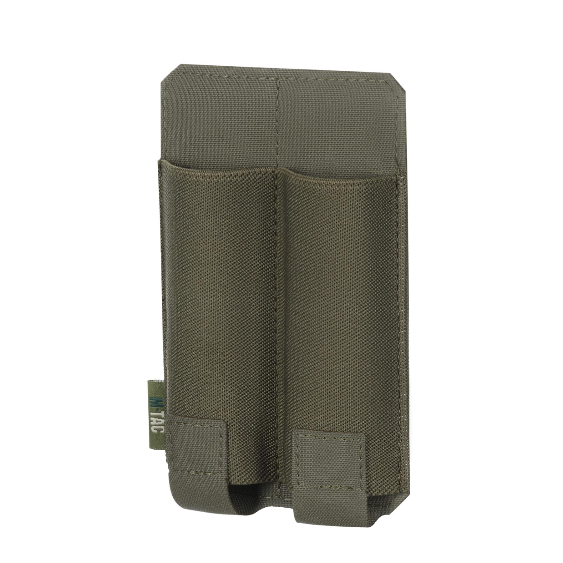 Підсумок подвійний для пістолетного магазина M-Tac АПС Laser Cut Ranger Green (10379023) Підсумок подвійний для пістолетного магазина M-Tac АПС Laser Cut Ranger Green (10379023)