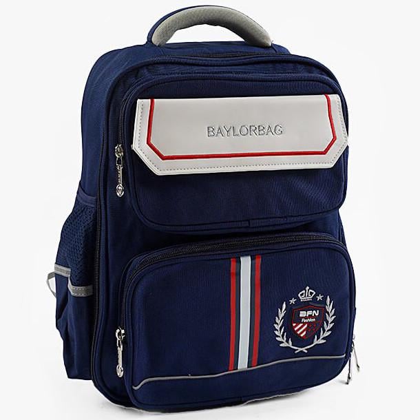 Рюкзак для школы детский анатомическая спинка 1 большое отделение (2688953785)