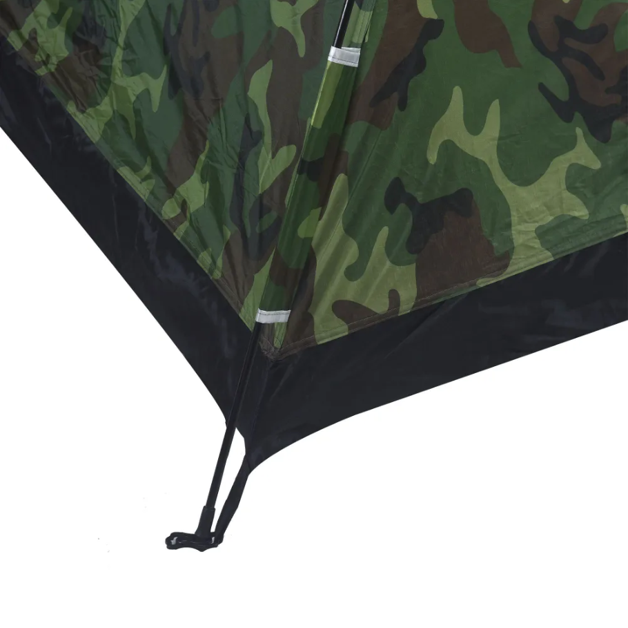 Намет туристичний 4-х місний 200х200 см каркасний Камуфляж (Е500065) - фото 8
