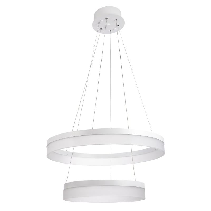 Люстра светодиодная подвесная Brille BR-962S/36 W/24 W WH led