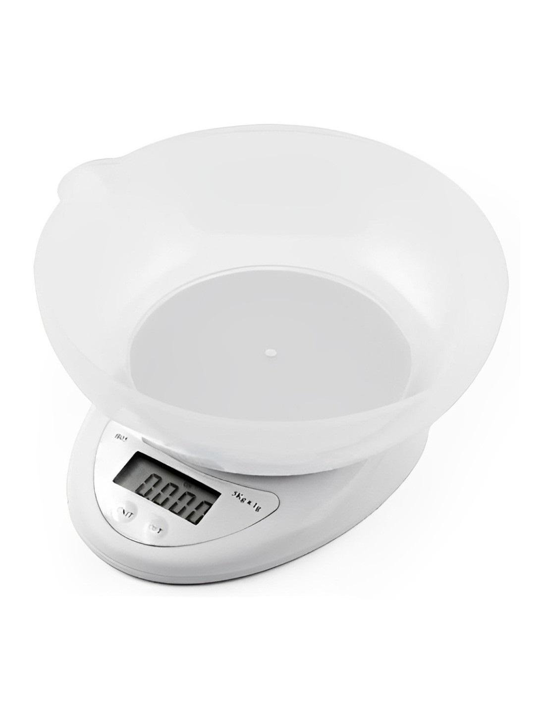 Ваги кухонні електронні Kayfovo B05 з чашею для зважування високоточні від 1 г до 5000 г (29122) Ваги кухонні електронні Kayfovo B05 з чашею для зважування високоточні від 1 г до 5000 г (29122)