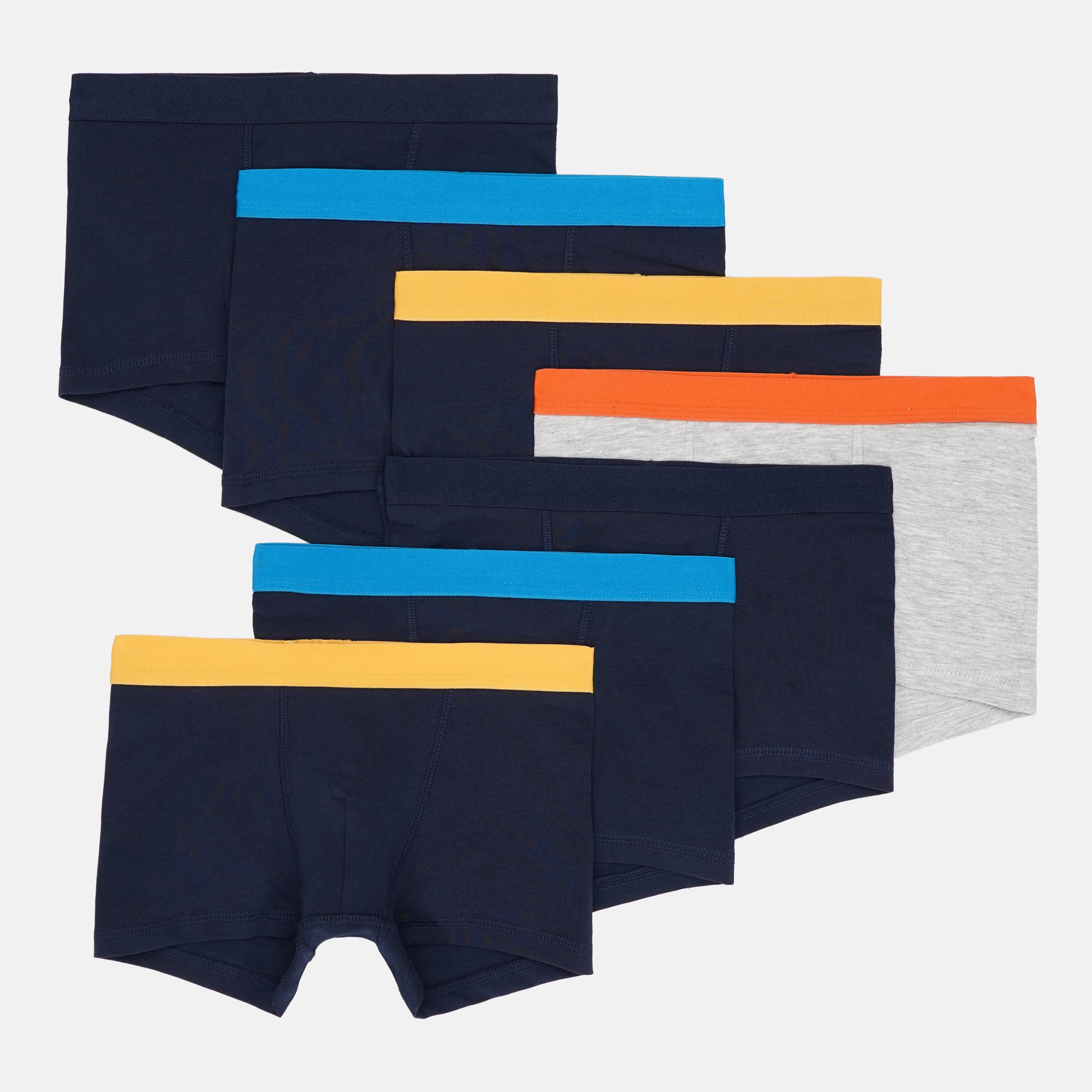 Труси H&M 7 шт. 110-116 см Синьо-сірий (А311748516) Труси H&M 7 шт. 110-116 см Синьо-сірий (А311748516)