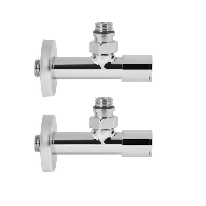 Комплект кранів SD Forte SF395W15 ЗР для рушникосушарки кутовий 1/2" (FRRS00046628) - фото 3 Комплект кранів SD Forte SF395W15 ЗР для рушникосушарки кутовий 1/2" (FRRS00046628) - фото 3