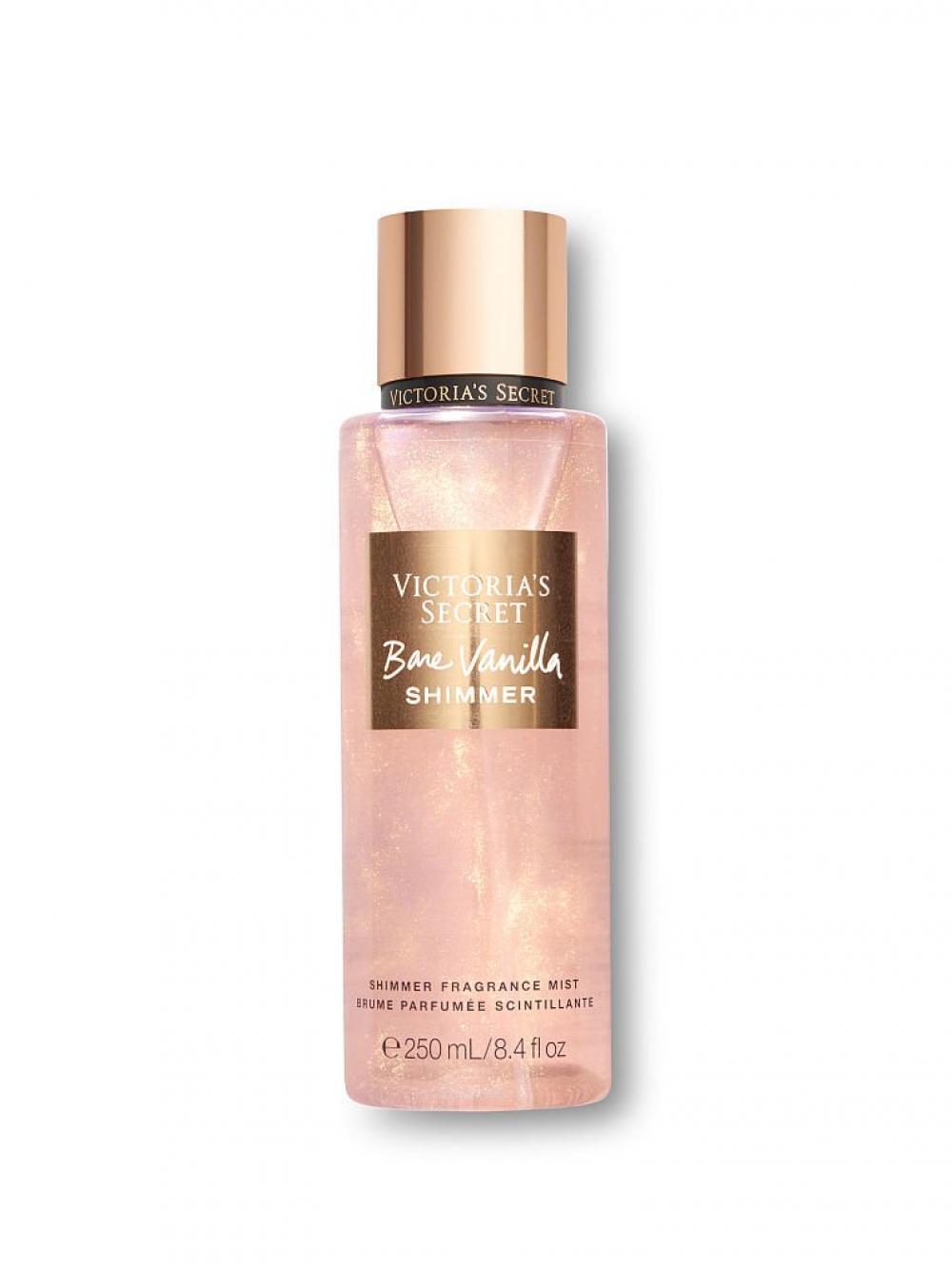 Спрей для тіла парфумований Victoria's Secret Bare Vanilla Shimmer з шимером (Т000005)