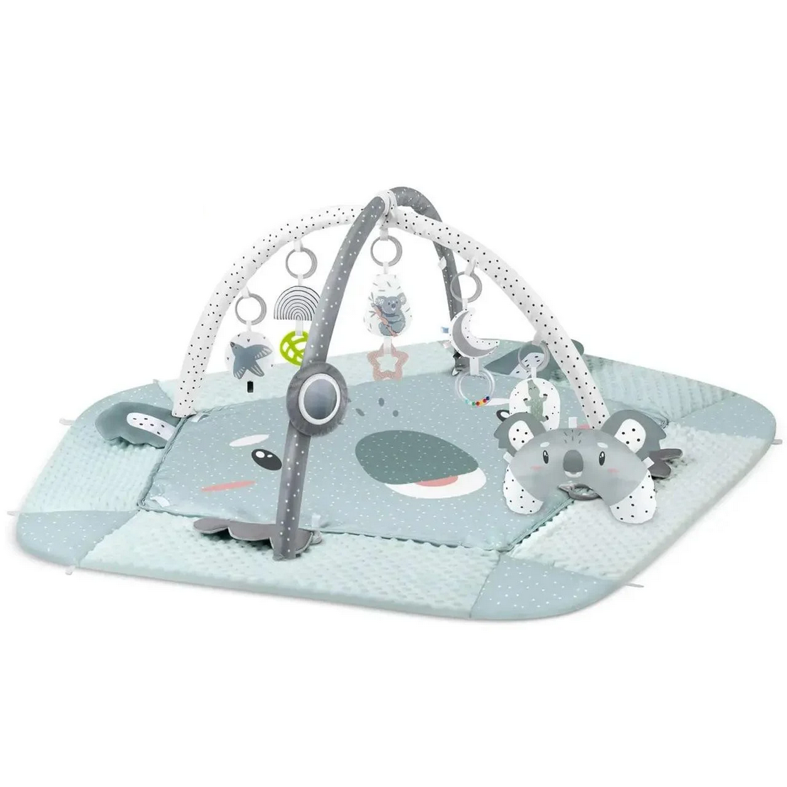 Развивающий интерактивный коврик для младенцев Nukido Koala 136х136 см