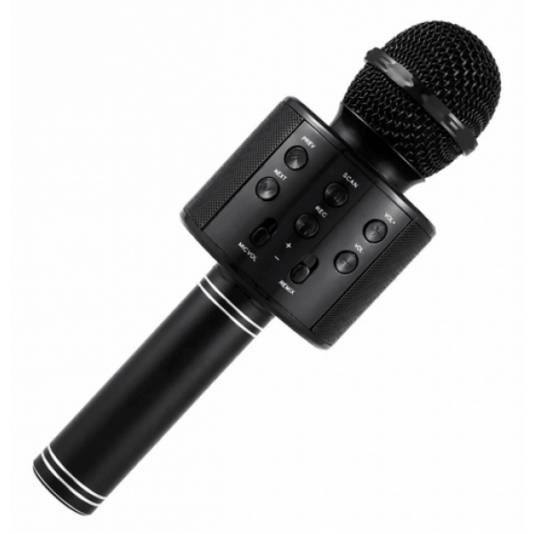 Микрофон Wster WS-858 Bluetooth 322-12 Черный