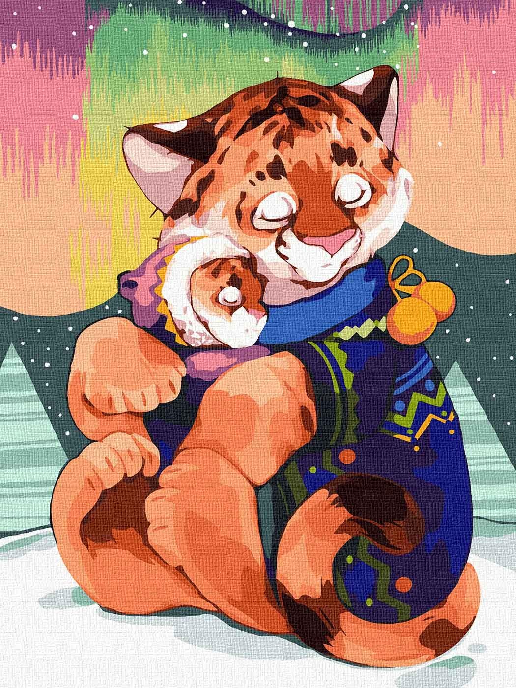 Картина по номерам Идейка Согревающие объятия 30x40 см (KHO4226)