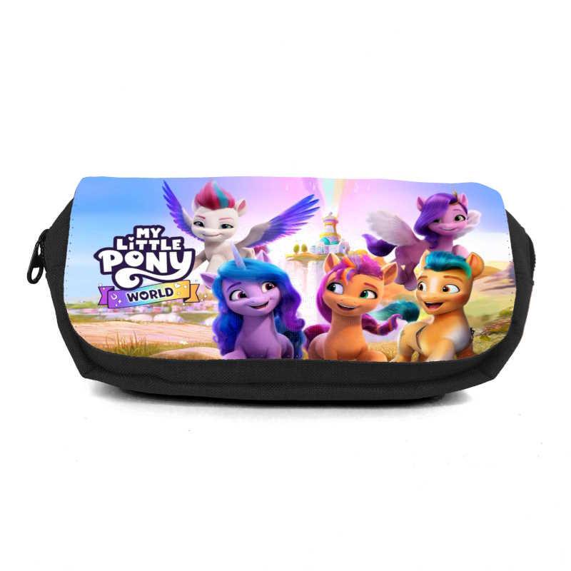 Пенал школьный Мой маленький пони My little pony MLP 02 Черный (2267532791)