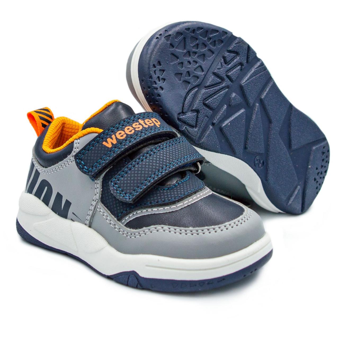 Кроссовки детские для мальчика Weestep MV-1263 р. 24 Синий - фото 3