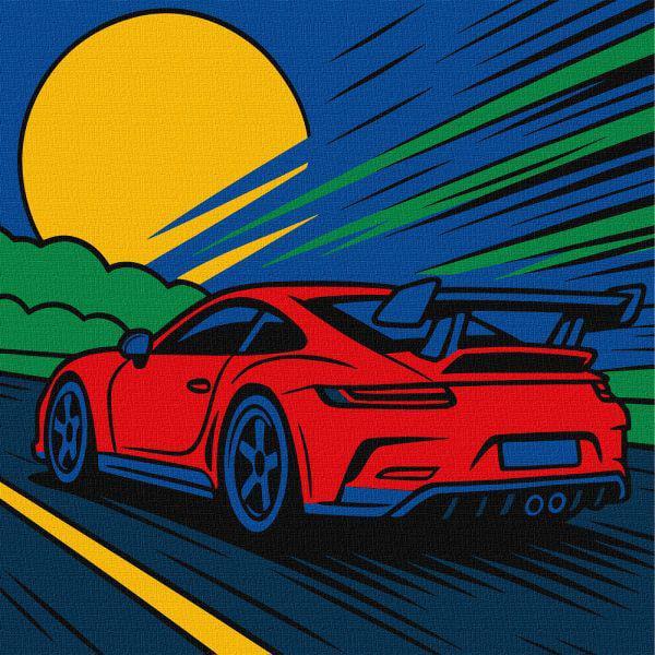 Картина за номерами Ideyka Зі швидкістю вітру 25x25 см (Id-KHO1314)