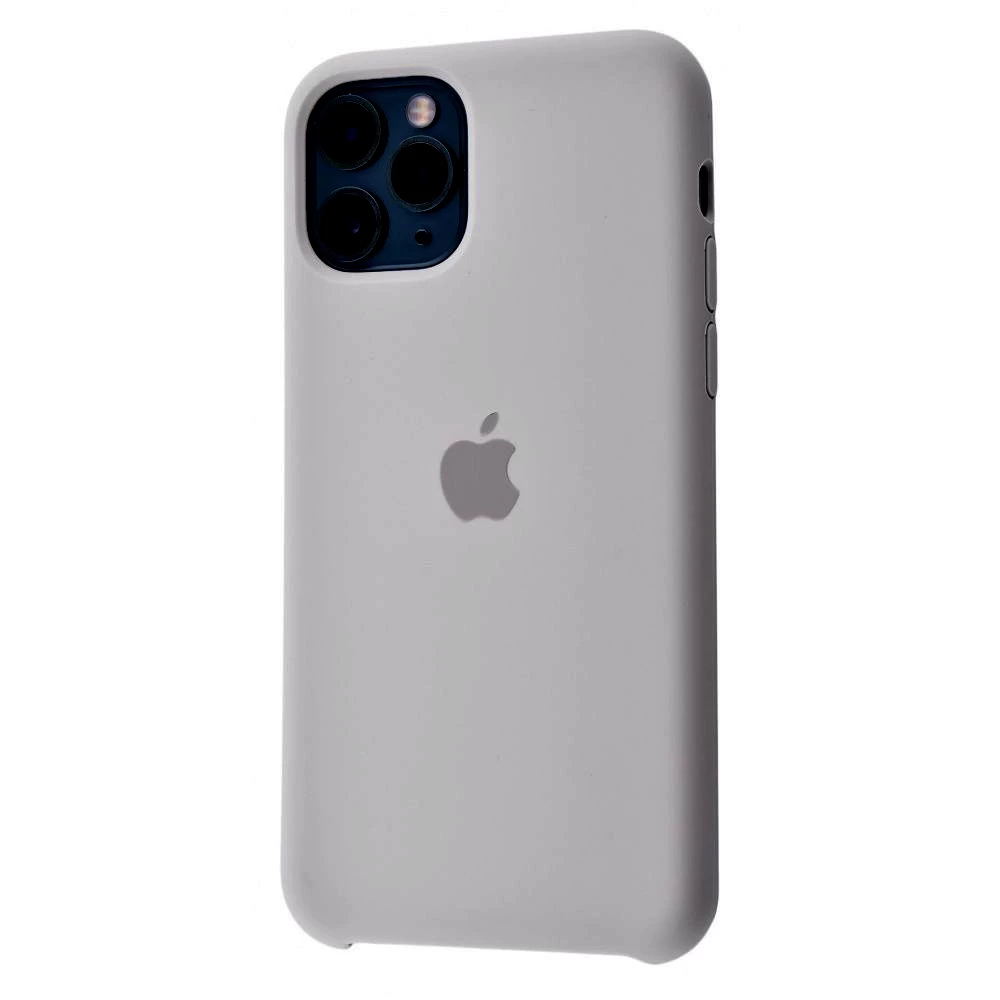 Силиконовый Чехол Накладка Silicone Case для iPhone 11 Pro Pebble