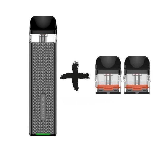 Електронна сигарета багаторазова Vaporesso XROS 3 Mini Kit та 2 додаткових картриджа Space Grey (87461111) - фото 6