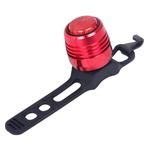 Велофонарь Waterproof STOP 2321/TY-06/HJ-016-1LED ALUMINUM 2хCR2032