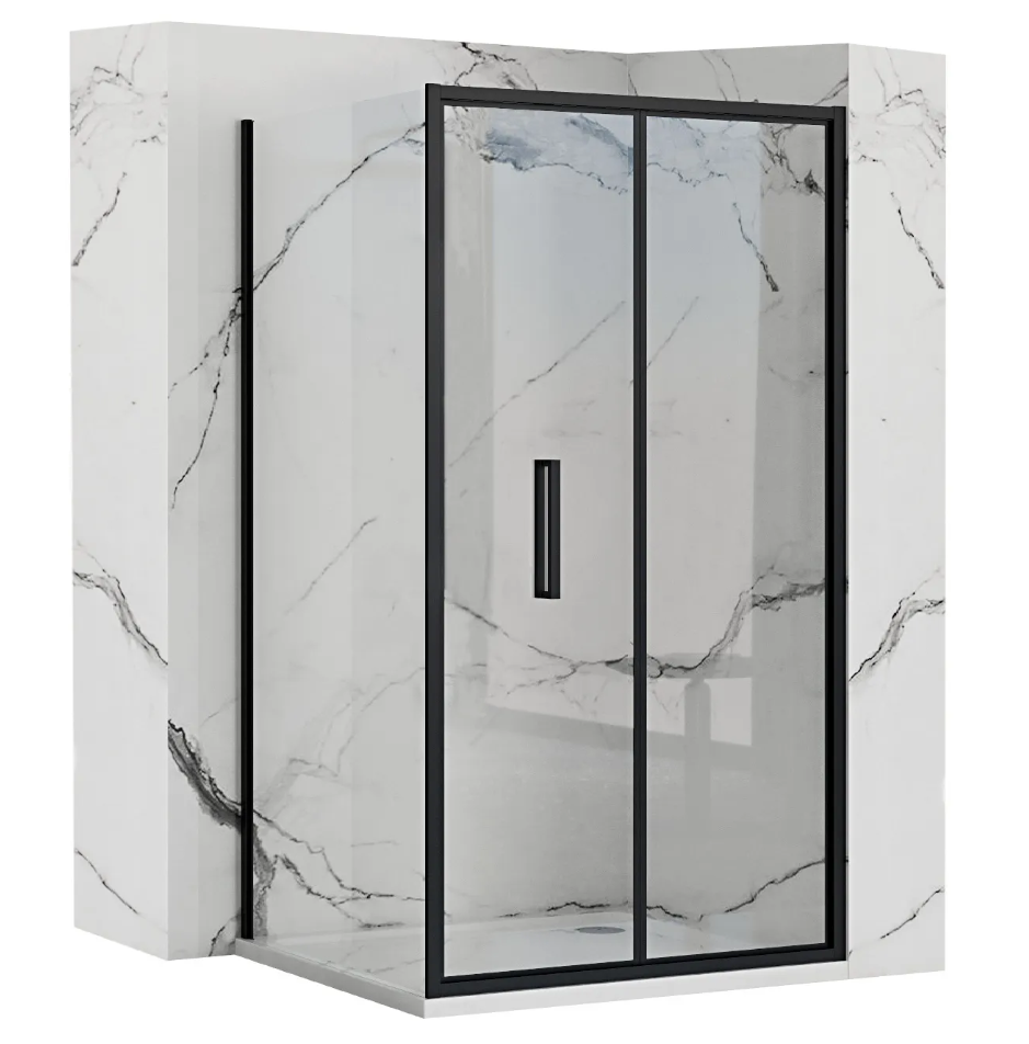 Душевая кабина REA RAPID FOLD REA-K6423/REA-K6419 90x100x195 см Черный (153733)
