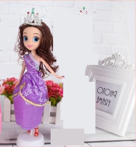 Лялька ОЕМ з короною вініл 28 см (01741) - фото 4 Лялька ОЕМ з короною вініл 28 см (01741) - фото 4