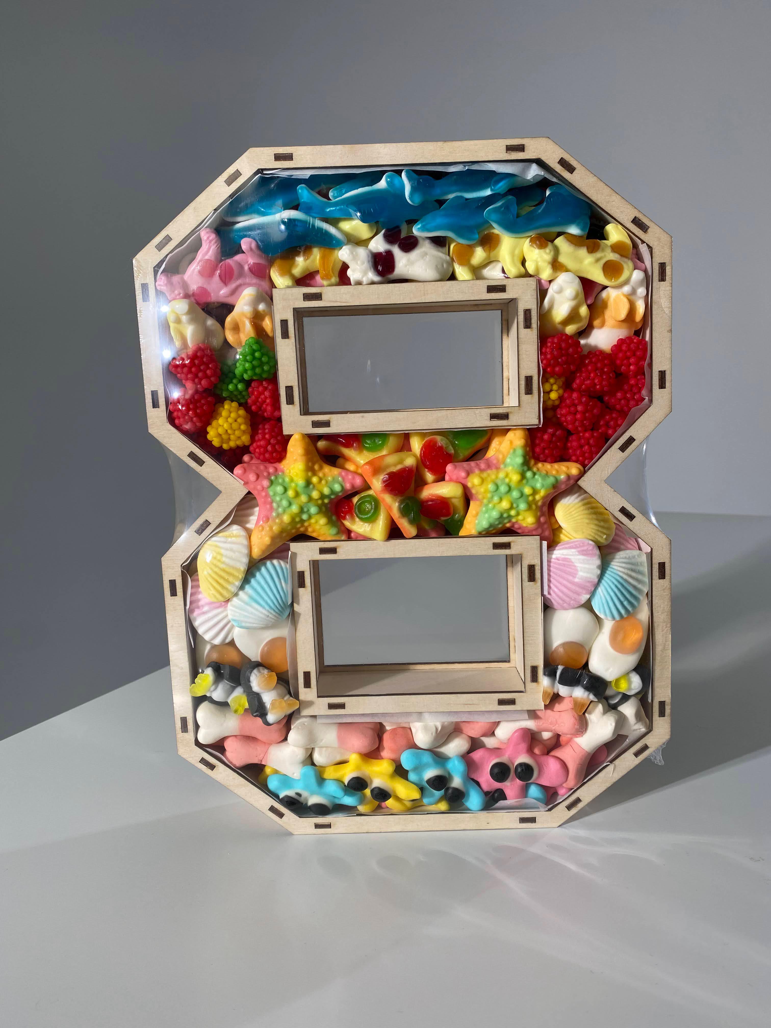 Подарочный бокс сладкий Цифра 8 с желе (2509717722) - фото 6 Подарочный бокс сладкий Цифра 8 с желе (2509717722) - фото 6