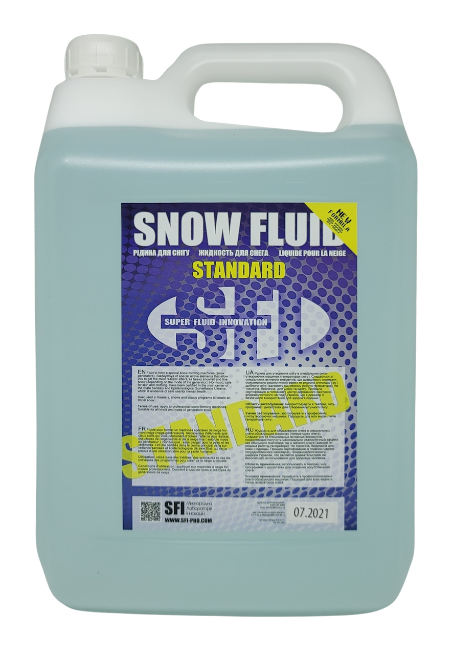 Жидкость для снега Стандарт SFI Snow стандартный 5 л (3014308767)
