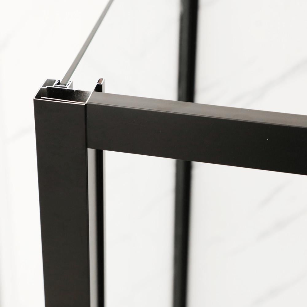 Душевая кабина без поддона MIXXUS Premium DIVERSE SC03-100x80x195-TR прозрачное стекло 6 мм Black (MI6866) - фото 6 Душевая кабина без поддона MIXXUS Premium DIVERSE SC03-100x80x195-TR прозрачное стекло 6 мм Black (MI6866) - фото 6