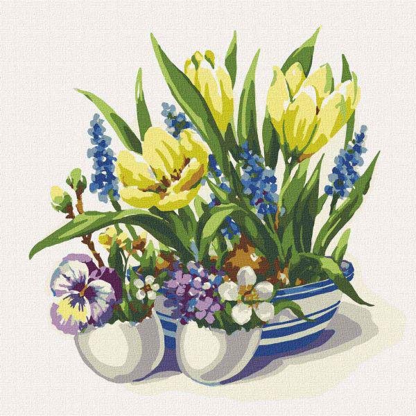 Картина по номерам Аромат крокусов