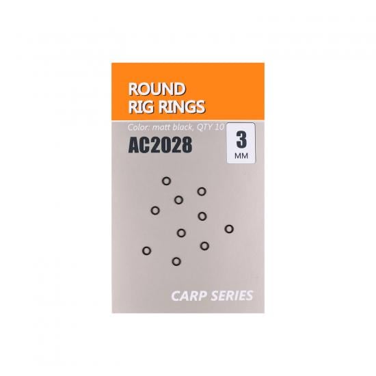 Кольцо ORANGE ROUND RIG RINGS 3 мм 10 шт. (3KB1704)