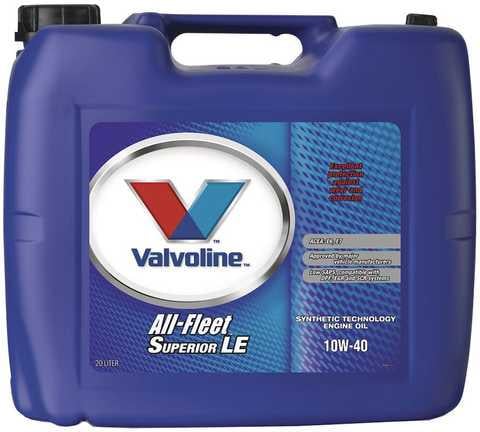 Моторна олива Valvoline All Fleet Superior LE 10W-40 20 л