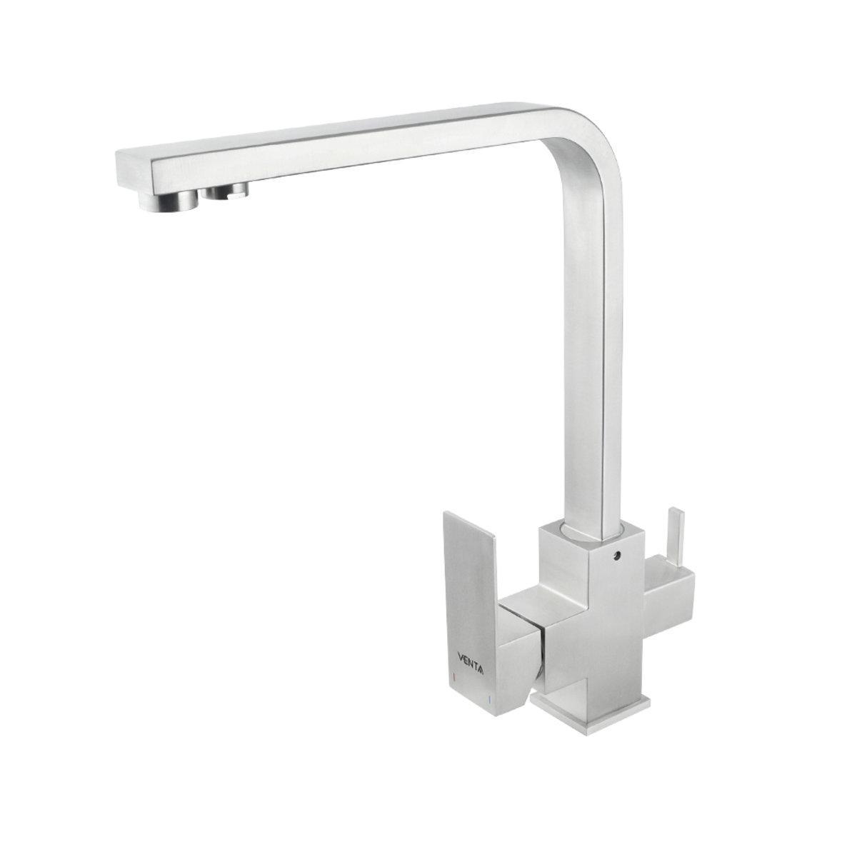 Смеситель кухонный Venta VC813FS с подключением для осмоса (82276)